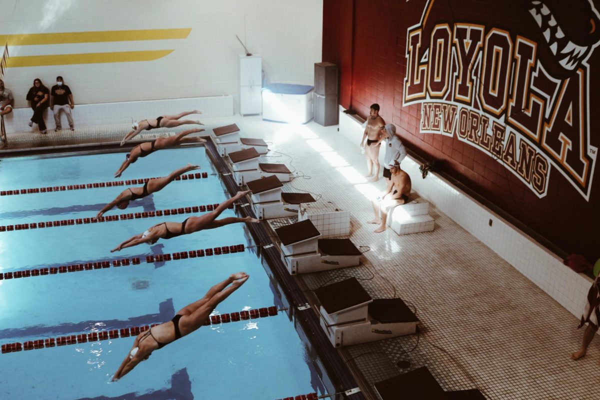 Loyola swim makes stride into new year