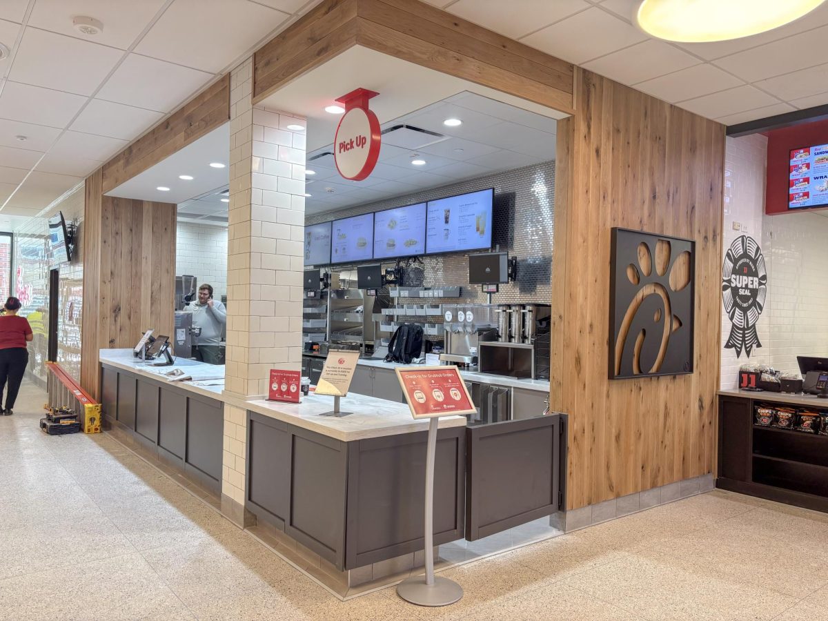 The new Chick- fill-a in the Danna Center food court.  e new location opened to
the student body on Monday 25, 2025. Lily Bordelon/ e Maroon