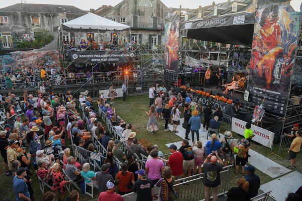 The crowd at Black Americana Fest.