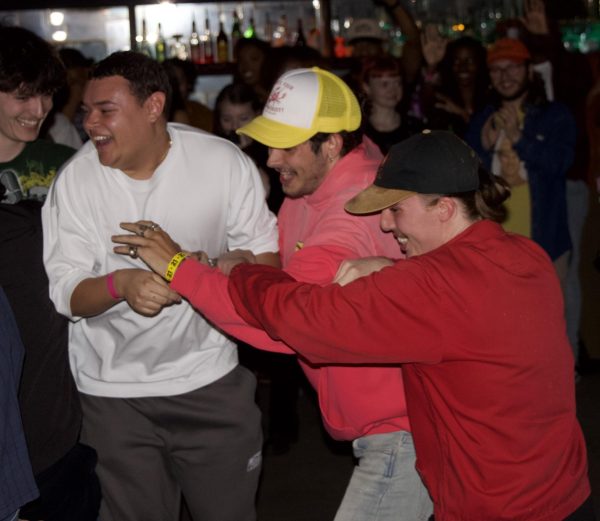 Patrons dance at Gasa Gasa. April 16 2025.