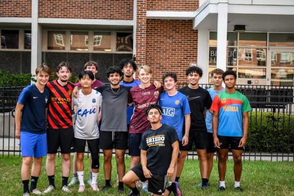 From Left to right: Romain Belleannee, Calum Gormley, Jungu Joung, Jake Gordon, , Malik Maali, Donovan Hudson, Will Shepard, Olivar Ball, Blake Godoy, Victor Greigo and three other playes.