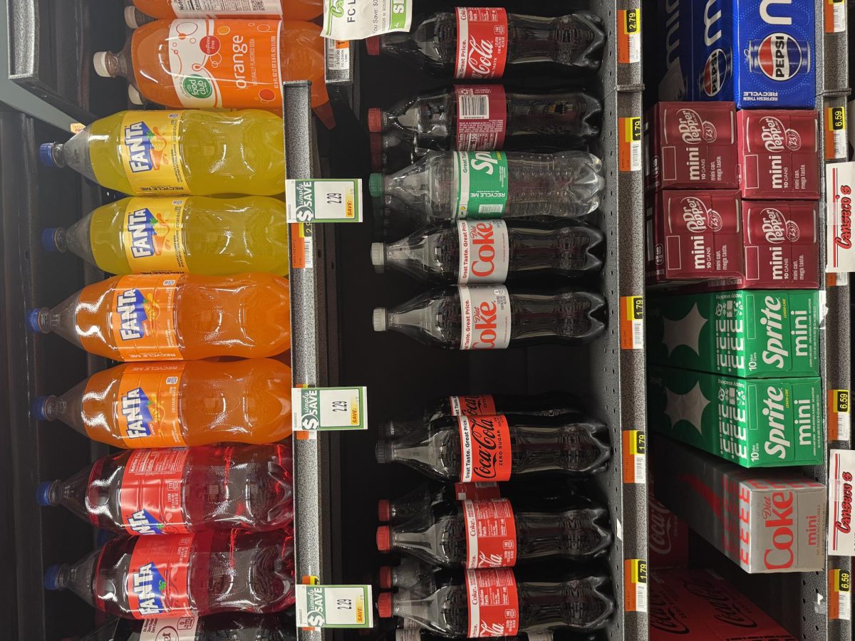 The soda section at Canseco's Carrollton Market. The purchase of candy, among other items, with the use of SNAP programs will be restricted. 