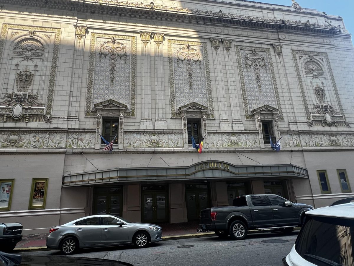 The Orpheum Theater in Downtown New Orleans. 