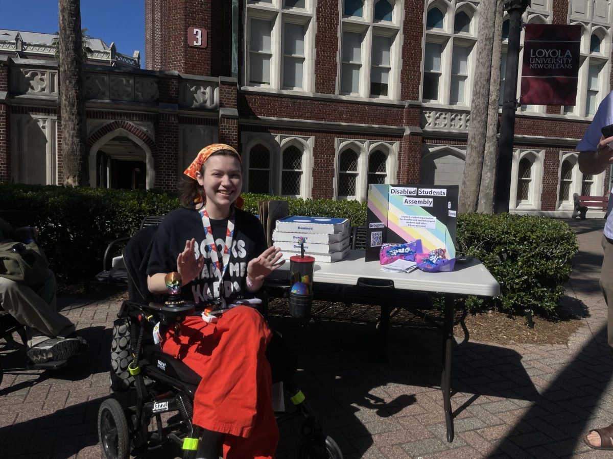 DSA President Josephine Faulk at the Hands On wheelchair demonstration day on November 6, 2025