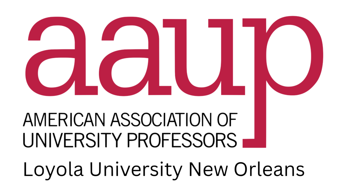Loyola AAUP official logo
