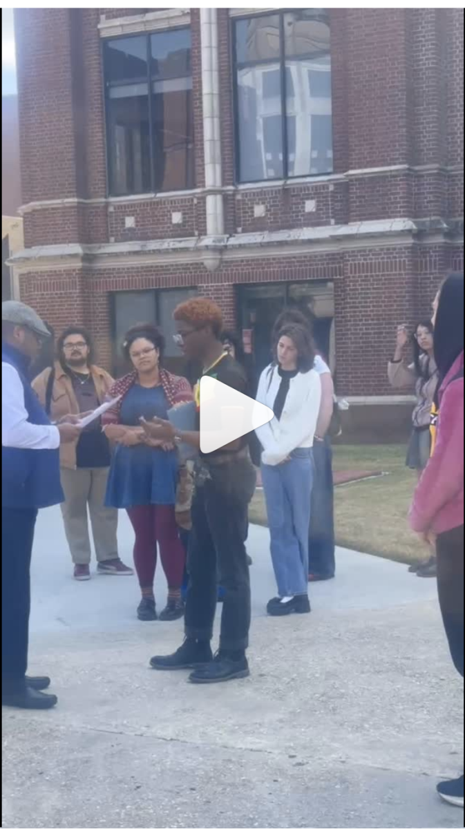 Breaking: Liberate and United New Orleans SDS Deliver a Letter to President Cole in Peace Quad