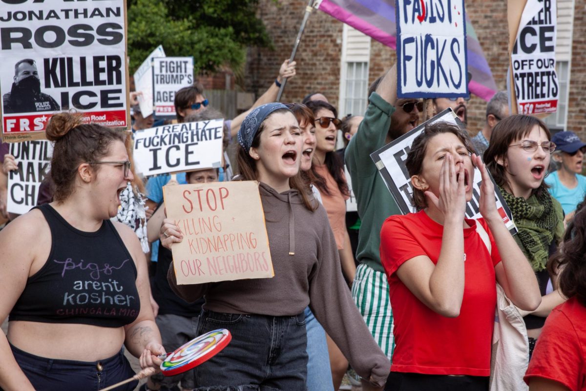 Protest was held in January protesting ICE and justuce for people killed by ICE. In Januray Kenner was filled with ICE agents leading to many protest happening there.